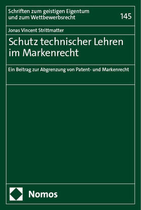 Strittmatter | Schutz technischer Lehren im Markenrecht | E-Book | sack.de