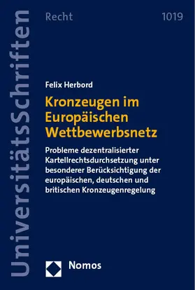 Herbord |  Kronzeugen im Europäischen Wettbewerbsnetz | eBook | Sack Fachmedien