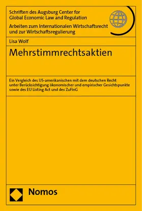 Wolf |  Mehrstimmrechtsaktien | eBook | Sack Fachmedien