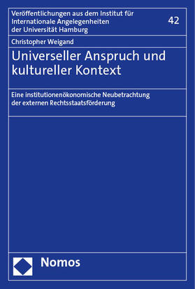 Weigand |  Universeller Anspruch und kultureller Kontext | eBook | Sack Fachmedien