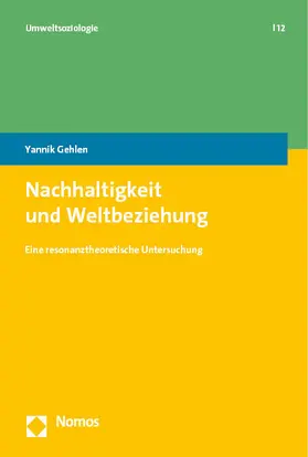 Gehlen |  Nachhaltigkeit und Weltbeziehung | eBook | Sack Fachmedien