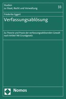 Eggert |  Verfassungsablösung | eBook | Sack Fachmedien