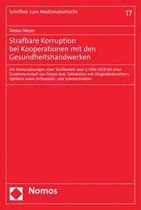 Meyer | Strafbare Korruption bei Kooperationen mit den Gesundheitshandwerken | E-Book | sack.de