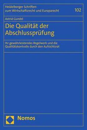 Gundel |  Die Qualität der Abschlussprüfung | eBook | Sack Fachmedien