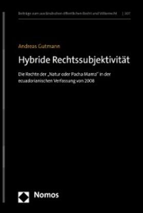 Gutmann | Hybride Rechtssubjektivität | E-Book | sack.de