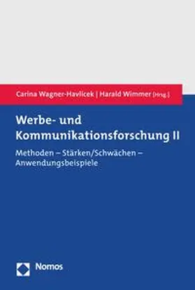 Wagner-Havlicek / Wimmer |  Werbe- und Kommunikationsforschung II | eBook | Sack Fachmedien