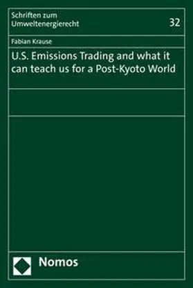 Krause |  U.S. Emissions Trading and what it can teach us for a Post-Kyoto World | eBook | Sack Fachmedien