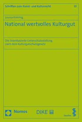 Kimmig |  National wertvolles Kulturgut | eBook | Sack Fachmedien