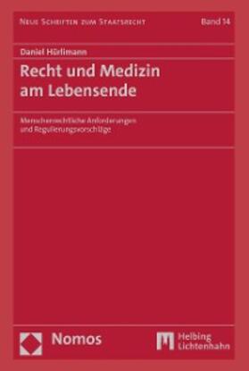 Hürlimann |  Recht und Medizin am Lebensende | eBook |  Sack Fachmedien