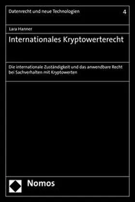 Hanner |  Internationales Kryptowerterecht | eBook | Sack Fachmedien