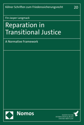 Langmack |  Reparation in Transitional Justice | eBook | Sack Fachmedien