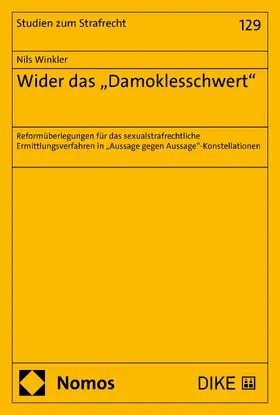 Winkler |  Wider das „Damoklesschwert“ | eBook | Sack Fachmedien