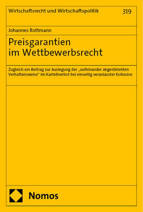 Rottmann |  Preisgarantien im Wettbewerbsrecht | eBook | Sack Fachmedien