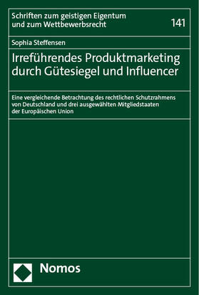 Steffensen | Irreführendes Produktmarketing durch Gütesiegel und Influencer | E-Book | sack.de