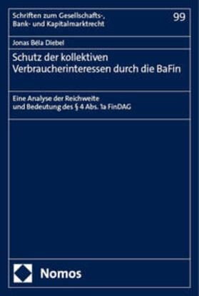 Diebel |  Schutz der kollektiven Verbraucherinteressen durch die BaFin | eBook | Sack Fachmedien