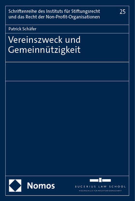 Schäfer |  Vereinszweck und Gemeinnützigkeit | eBook | Sack Fachmedien