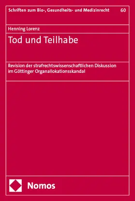 Lorenz |  Tod und Teilhabe | eBook | Sack Fachmedien