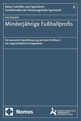 Gerlach | Minderjährige Fußballprofis | E-Book | sack.de