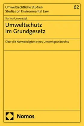 Unverzagt |  Umweltschutz im Grundgesetz | eBook | Sack Fachmedien