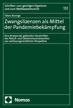 Ansorge |  Zwangslizenzen als Mittel der Pandemiebekämpfung | eBook | Sack Fachmedien