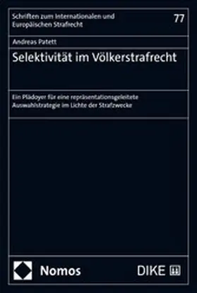 Patett |  Selektivität im Völkerstrafrecht | eBook | Sack Fachmedien