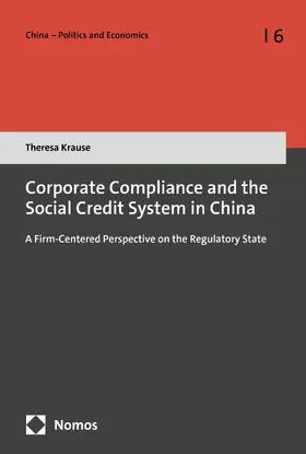 Krause |  Corporate Compliance and the Social Credit System in China | eBook | Sack Fachmedien