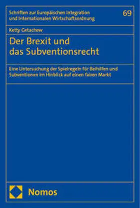 Getachew |  Der Brexit und das Subventionsrecht | eBook | Sack Fachmedien