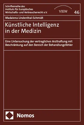 Lindenthal-Schmidt |  Künstliche Intelligenz in der Medizin | eBook | Sack Fachmedien