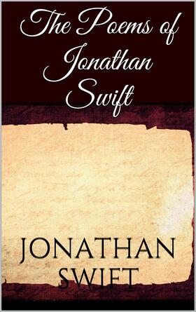 Swift |  The Poems of Jonathan Swift | eBook | Sack Fachmedien
