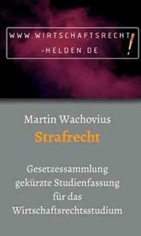 Wachovius |  Strafrecht | eBook | Sack Fachmedien