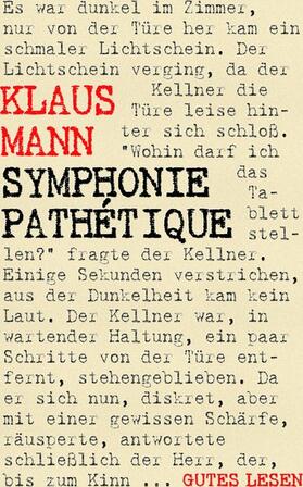 Mann |  Symphonie Pathétique - Tschaikowski-Roman | eBook | Sack Fachmedien