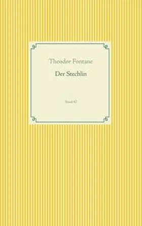 Fontane |  Der Stechlin | Buch |  Sack Fachmedien