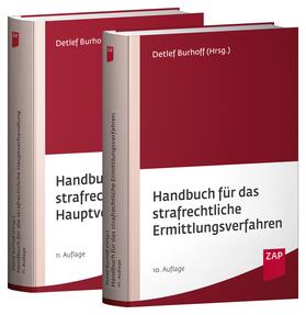 Burhoff |  Paket Handbuch für das strafrechtliche Ermittlungsverfahren und Handbuch für die strafrechtliche Hauptverhandlung | Buch |  Sack Fachmedien