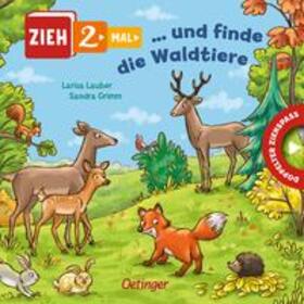 Grimm |  Zieh 2-mal ... und finde die Waldtiere | Buch |  Sack Fachmedien