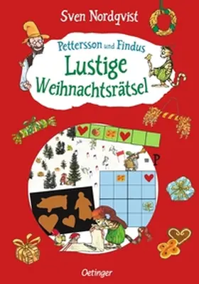 Nordqvist |  Pettersson und Findus. Lustige Weihnachtsrätsel | Buch |  Sack Fachmedien