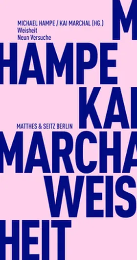 Marchal / Hampe |  Weisheit | Buch |  Sack Fachmedien