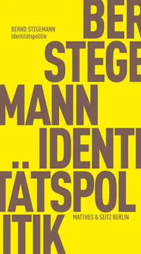 Stegemann |  Identitätspolitik | Buch |  Sack Fachmedien