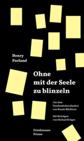 Parland / Bleibtreu |  Ohne mit der Seele zu blinzeln | Buch |  Sack Fachmedien