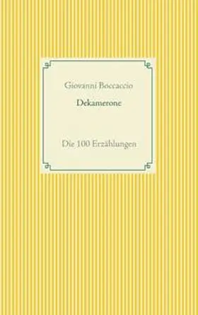 Boccaccio |  Dekamerone | Buch |  Sack Fachmedien