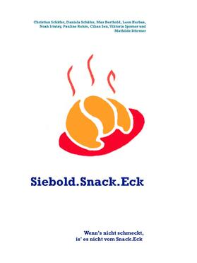 Schäfer / Berthold / Harbas |  Siebold.Snack.Eck | eBook | Sack Fachmedien