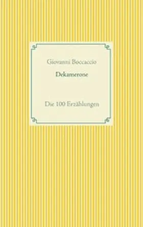 Boccaccio |  Dekamerone | eBook | Sack Fachmedien