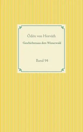 Horváth |  Geschichten aus dem Wienerwald | Buch |  Sack Fachmedien