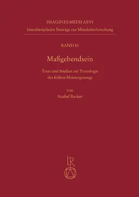 Recker |  Maßgebendsein | Buch |  Sack Fachmedien