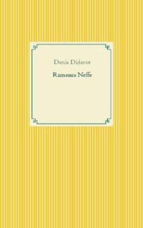 Diderot |  Rameaus Neffe | Buch |  Sack Fachmedien