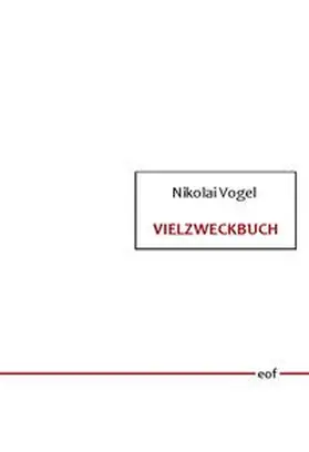 Vogel |  Vielzweckbuch | Buch |  Sack Fachmedien