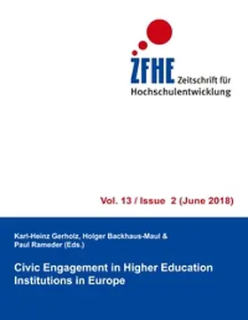 Gerholz |  Civic Engagement in Higher Education Institutions in Europe | Buch |  Sack Fachmedien