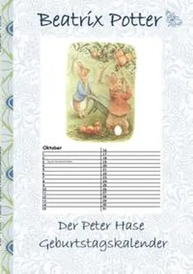 Potter |  Der Peter Hase Geburtstagskalender | Buch |  Sack Fachmedien