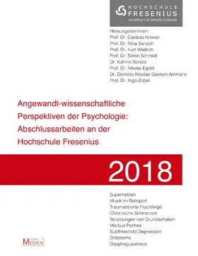 Krinner / Sarubin / Wedlich | Angewandt-wissenschaftliche Perspektiven der Psychologie | E-Book | sack.de