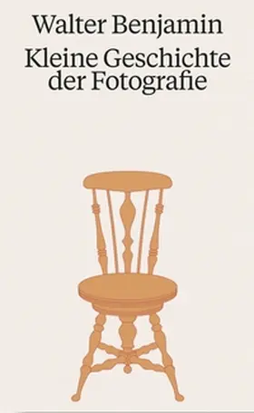 Benjamin |  Walter Benjamin. Kleine Geschichte der Fotografie | Buch |  Sack Fachmedien