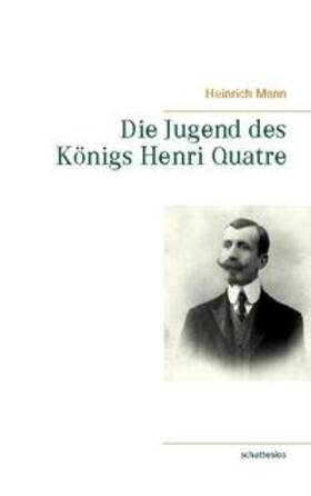 Mann |  Die Jugend des Königs Henri Quatre | Buch |  Sack Fachmedien